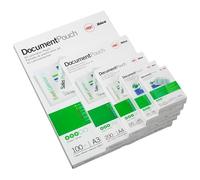 GBC fundas de laminar | 59 x 83 mm | brillante | 2x125 micras | 100 unidades