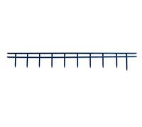 Gbc GB00121 - Tiras de seguridad (25 mm), azul