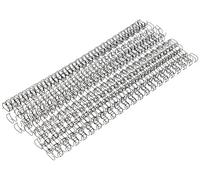 GBC IB165221 - Canutillo 21 anillas WIRE paso US 10 mm (caja 100) color negro