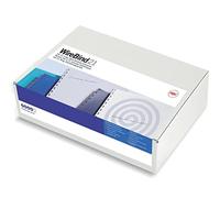 GBC IB165320 - Canutillo 21 anillas WIRE paso US 12 mm (caja 100) color negro