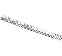 GBC IB165429 - Canutillo 21 anillas WIRE paso US 14 mm (caja 100) color negro