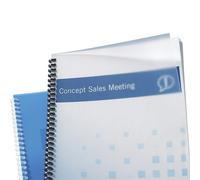 GBC IB3867 PolyClearView Tapas de encuadernacion | 300 micras | semitransparente | 100 unidades