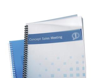 GBC IB3867 PolyClearView Tapas de encuadernacion | 300 micras | semitransparente | 100 unidades