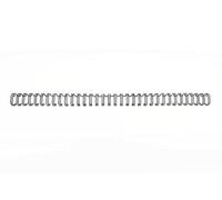 GBC Lomo metálico 2:1 16 mm 200 Unidades - Negro - RE911010