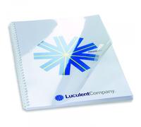 Gbc CE011880E - Portada de encuadernación PVC transparente DIN A4 180 micras (Pack 100) color cristal