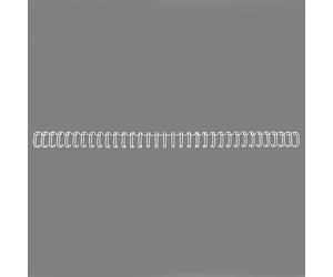 GBC RG8106 espiral metalica | 9,5 mm | blanco | 100 unidades