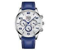 Gbd200sm-1a5 - Reloj de pulsera analógico de cuarzo para hombre, de piel, para negocios, fecha, reloj casual, F., talla única