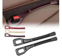 GBEDIKMS Juego de 2 Rellenos para Asientos de Coche para BMW 1 Series 1er Serie 1 E81 E82 E87 E88 F20 F21 F40 F70 F52, Accesorios Interiores de Coche Que Evitan Que Las Cosas Se Caigan,Bla-CK