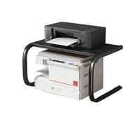 GBEVAUEIO Estantería Estante de Almacenamiento for fotocopiadora Doble Capa, pequeño, Escritorio, Multifuncional, for clasificación y Oficina, for Impresora Industrial