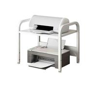 GBEVAUEIO Estantería Estante for Impresora de Escritorio, Organizador Archivos Blanco, escáner, Soporte for encimera fotocopiadora teléfono Industrial