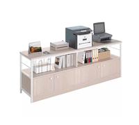 GBEVAUEIO Estantería Estante for Impresora, Estante for archivador, Suelo, Organizador de Almacenamiento Multicapa for Oficina Industrial