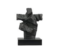 GBEVAUEIO Interior Decoraciones Creativas for el hogar, Piezas de Arte Abstracto Retro, esculturas y Adornos Fibra Vidrio para Oficina