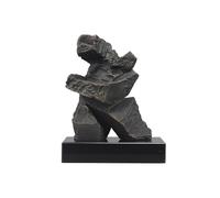 GBEVAUEIO Interior Esculturas de Fibra Vidrio abstractas Modernas for decoración del hogar, Obras Arte Lujo para Oficina