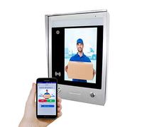 GBF SentryLink - Estación inteligente de video IP completa/sistema de intercomunicador de video inteligente para apartamentos de 2 a 1000 unidades (montaje en superficie)