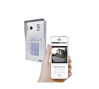 GBF Sistema de intercomunicación de Video Inteligente para Puerta y Timbre (PL963PM-POE), 1080P HD, Teclado Inteligente, Funciona con ONVIF, PoE Integrado, controla Dos cerraduras de Forma remota,