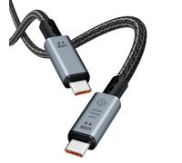 Gbformat (2M Cable USB Type C Vídeo 8K@60HZ, Cable USB4 de 40Gbps, 240W Carga Rápida PD 3.1 Compatible con Macbook, Dock, SSD, Display, Phone 17/16/15, Thunderbolt 4/3