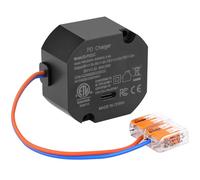 Gbformat 30W USB Type C Power Only for USB C Tablets as Pad - for 86x86mm Junction Box In Wall