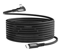 Gbformat (3Meter Cable USB Type C Vídeo 8K@60HZ, Cable USB 3.2 Gen2×2 de 20Gbps, 240W Carga Rápida PD 3.1 Compatible con Macbook, Dock, SSD, Display, Phone 17/16/15, Thunderbolt 4/3 (90 grados)