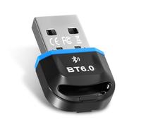 Gbformat Adaptador Bluetooth 6.0 para PC con Windows 11/10/8.1, Adaptador USB Bluetooth para PC de sobremesa/portátil/Auriculares/Teclado/ratón/estéreoBluetooth
