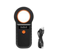 Gbformat Lector Chip Mascotas OLED Lector Microchip Escáner de Microchip para Mascotas Lector Microchip Animales Escáner Portátil de Etiquetas para Mascotas