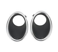 GBGWRMRYX Antiniebla Cubrir para Qashqai para J11 para MK2 2014-2017 2 Piezas Marco Faro Antiniebla Izquierdo + Derecho Cubierta Coche Embellecedor Bisel Antiniebla Rejilla Cubierta