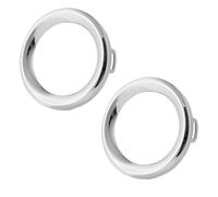 GBGWRMRYX Antiniebla Cubrir para Renegade 2019-2021 6VN96SZ0AA 6VM61SZ0AA Izquierda Derecha 2 Uds Cubierta De Anillo Embellecedora De Luz Antiniebla Delantera Cromada Faro Antiniebla Rejilla Cubierta