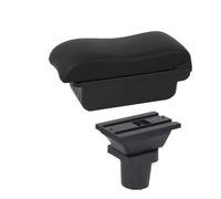 GBGWRMRYX Coche Apoya Brazos Reposabrazos Central para Yaris para Vitz 5 Puertas para Hatchback 1998-2011 Accesorios De Almacenamiento Reposabrazos Central Caja(A2 Red Line No USB)