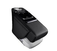 GBGWRMRYX Coche Apoya Brazos Reposabrazos para Coche con Almohadilla Elevadora Y Puerto USB Multifunción para Guardar Pañuelos Y Portavasos Reposabrazos Central Caja(Grey)