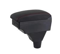 GBGWRMRYX Coche Apoya Brazos Reposabrazos para Coche para Meriva Consola Central Soporte para Codos Estuche De Almacenamiento con USB Reposabrazos Central Caja(B-Gray)