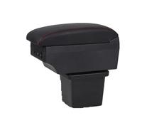 GBGWRMRYX Coche Apoya Brazos Reposabrazos para Hyundai para I30 para Elantra para FD I30cw 2007-2011 Accesorios De Almacenamiento para Touring Reposabrazos Central Caja(B1 Black Red 3USB)