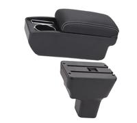 GBGWRMRYX Coche Apoya Brazos Reposabrazos para para Kicks 2016-2024 Interior Accesorios De Almacenamiento para Coche Reposabrazos Central Caja(A1 Fast Charging)