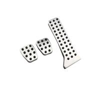 GBGWRMRYX Cubierta Pedal para CX-8 para CX-9 para Axela para ATENZA Coche AT Acelerador Reposapiés Pedal Freno Embrague Pastilla Accesorios Pedales Acelerador(MT Without Rest)