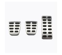 GBGWRMRYX Cubierta Pedal para Kia para K2 para Rio para Soul 2011 2012 2013 2014 2015 2016 Cubierta De Pedal De Coche MT AT Acero Inoxidable Pedales Acelerador(MT Without Rest)