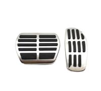 GBGWRMRYX Cubierta Pedal para Marzo K14 para Micra 2017~2023 2022 Pedal Coche Antideslizante Pedal Pie Piezas Repuesto Interiores Sin Perforación Pedales Acelerador(2 PCS)