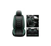 GBGWRMRYX Cubreasientos Funda Universal para Asiento De Coche De Cuero Sintético con Cobertura Total para Ford para Ka para Geely para Coolray Accesorios Protectores Asientos(Black Green 5 Seat)