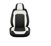 GBGWRMRYX Cubreasientos Fundas Universales Asientos Coche Compatibles con Mayoría SUV Juego Individual Protector Asiento Delantero Trasero Dividido Cuatro Estaciones Protectores Asientos(Black-White)