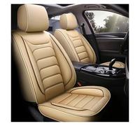 GBGWRMRYX Cubreasientos para para Outlander para XL para Montero para Carisma para Mirage Funda Asiento Delantero O Trasero Coche Accesorios Cuero Protectores Asientos(Beige Front)
