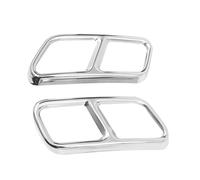 GBGWRMRYX Doble Punta Escape para GLK para X204 2013-2015 para CLS para W218 2012-2017 Silenciador Escape Doble Trasero Cubierta Tubo Embellecedor Marco Garganta Trasera Terminal Escape