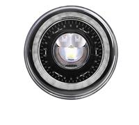 GBGWRMRYX Faros Delanteros Faro Redondo LED Universal 7 Pulgadas Luz Indicadora Integrada Lámparas para Vehículos Todoterreno Bloque Óptico Delantero(A)