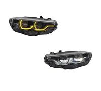 GBGWRMRYX Faros Delanteros para 4 Series M4 F32 F33 2013-2017 Conjuntos Luces LED Delanteras Multifunción para Coche Antiniebla DRL Iluminación Señal Giro Freno Bloque Óptico Delantero(8PIN)