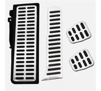 GBGWRMRYX Freno Embrague Acelerador para Golf 5 6 para Vi para para Tiguan para Touran Juego Pedales Tapas Pedal Reposapiés Acelerador Freno Goma Acero Inoxidable Cubrepédales