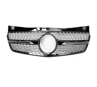 GBGWRMRYX Parrilla Delantera para W639 para Viano para Vito 2004-2014 Panel De Parachoques Parrilla Radiador Rejilla Entrada Frontal Estilo Diamante Parrilla Central Parachoques(11-14 Diamond Black)