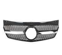 GBGWRMRYX Parrilla Delantera para W639 para Viano para Vito 2004-2014 Panel De Parachoques Parrilla Radiador Rejilla Entrada Frontal Estilo Diamante Parrilla Central Parachoques(11-14 Diamond Silver)