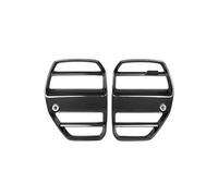 GBGWRMRYX Parrilla Ventilacion Parachoques For G80 G81 M3 G82 G83 M4 2021-in Front Kidney Grille Carbon Fiber Look Bumper Racing Grills(ST Style)