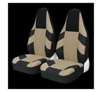 GBGWRMRYX Un Par De Fundas para Asientos Delanteros Coche Deportivo Universales para Mayoría De Los Coches Protector Tipo Cubo Protector Asiento(2pcs Beige)