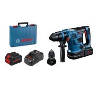 Bosch Professional 18V System martillo perforador BITURBO a batería GBH 18V-34 CF (incl. módulo Bluetooth, 2 baterías de 5,5 Ah BITURBO, cargador GAL 1880 CV, maletín)