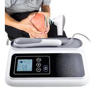 GBHJJ MáQuina de Terapia UltrasóNica de 1 MHz, MáQuina de Terapia UltrasóNica PortáTil, Masajeador Muscular Profundo, 5 Niveles Ajuste, para Aliviar Dolor Muscular y Articular