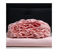 GBHMJU Sábana Bajera Ajustable 90x200cm a 200x220cm Algodón de Grapa Larga 100S Suave Transpirable Sábana Bajera Ajustable Altura 20/30cm(Pink,180x200+30cm)