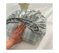 GBHMJU Sábana Bajera Ajustable Cama 90 a 200cm Altura 15/25cm Ultra Suave Transpirable 100% Algodón Lavado Sábana Bajera 90x200cm a 200x220cm(A,200x220cm+48x74cm x2)