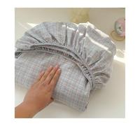 GBHMJU Sábana Bajera Ajustable Cama 90 a 200cm Altura 15/25cm Ultra Suave Transpirable 100% Algodón Lavado Sábana Bajera 90x200cm a 200x220cm(B,150x200+25cm)